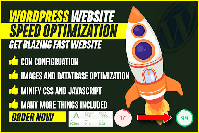 Do complete wordpress speed optimization of your website in 12 hours by ...