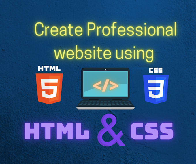 Create professional website using html css by Ahsan4845 | Fiverr