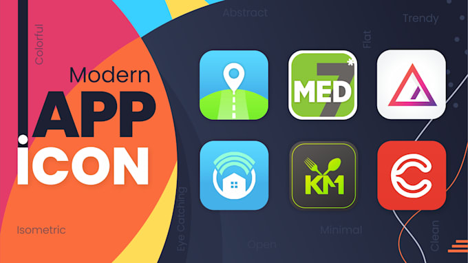 do professional app icon for ios and android