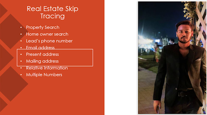 do skip tracing for real estate investors