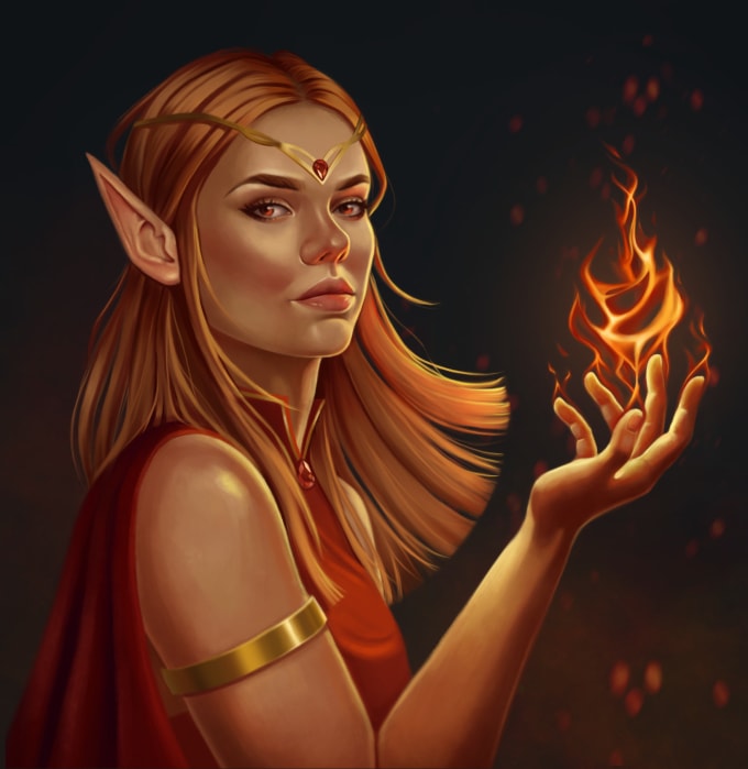 Draw character illustrations and concept art by Smazurart Fiverr