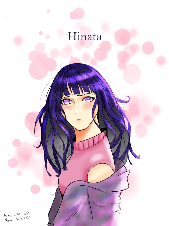 Draw anime half body portraits by Nima__arts | Fiverr