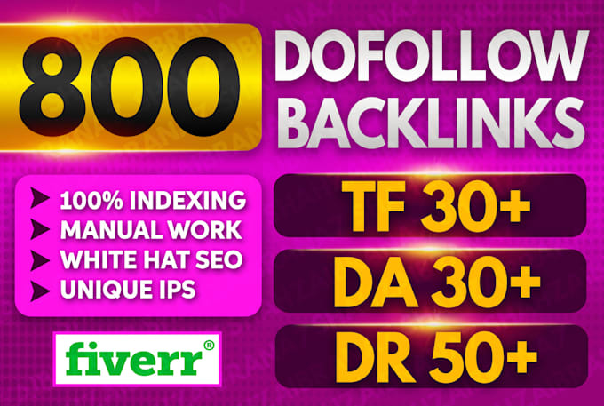 create permanent high tf, dr, da homepage seo backlinks