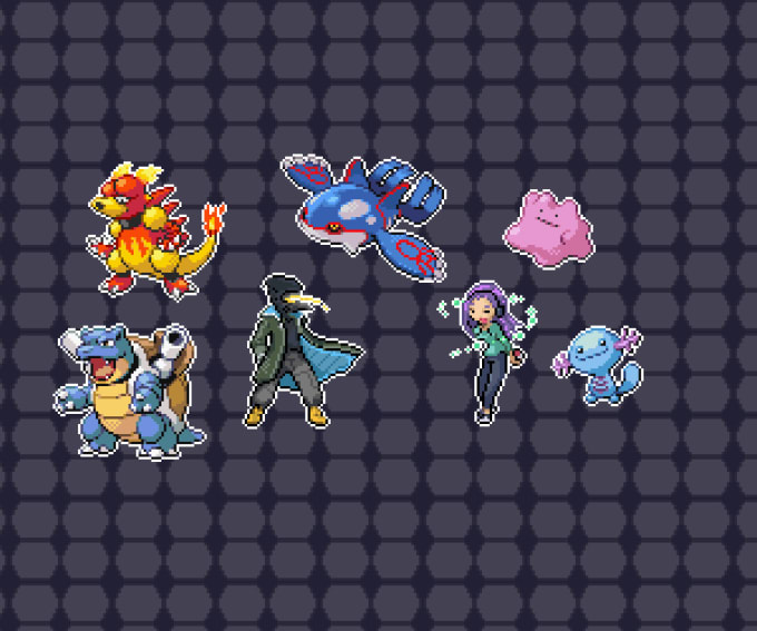 Make custom pokemon sprites for you by Almosi