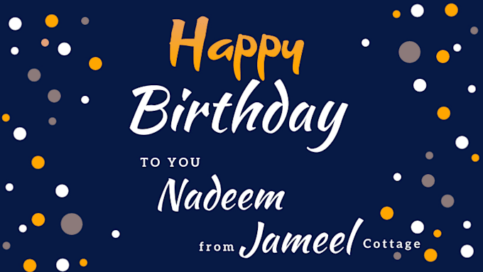 create new year and birthday wishes video and reels