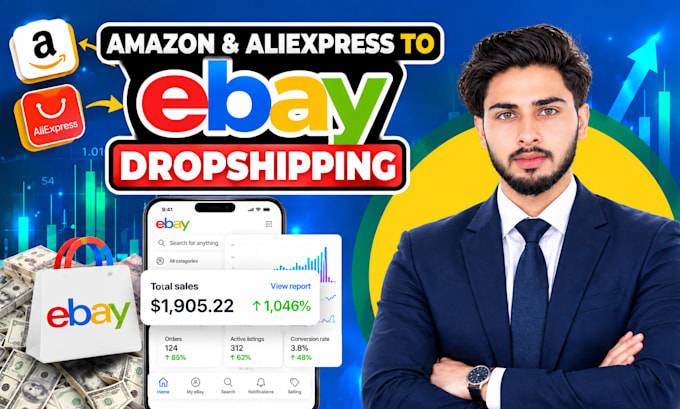 do aliexpress amazon to ebay dropshipping top listings