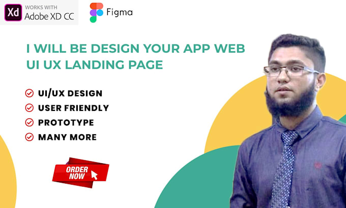 build beautiful attractive website app UI UX design