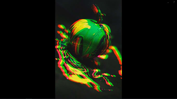 edit your photo with glitch effect