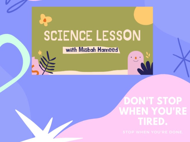 help in teaching, assignments and presentations of biology