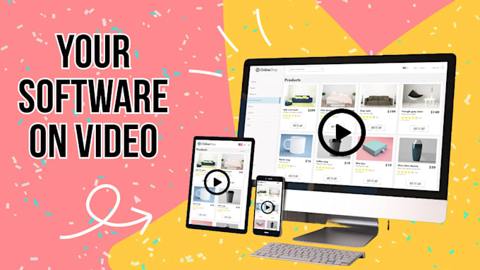 make your software or app demo video