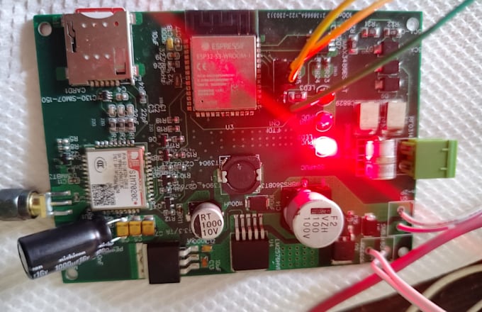 design esp32, stm32 industrial iot pcb for prototype and production