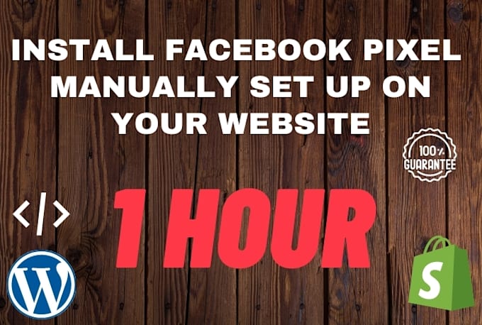 install facebook pixel and google analytics in 1 hour