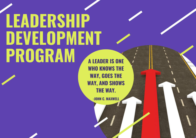 I will provide a leadership development program with processes and templates