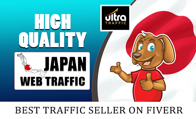 drive real japan targeted web traffic