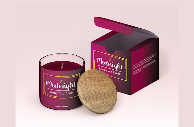 Design candle label, candle label design and product label ...