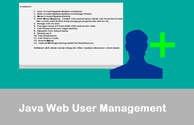 do java web user management