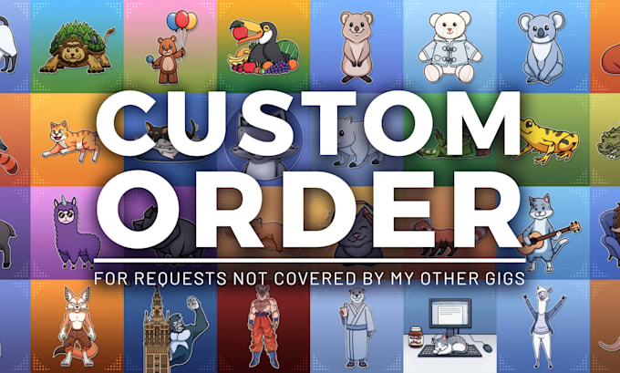 draw or design custom illustration