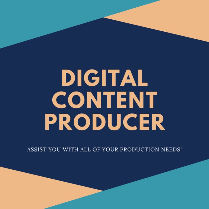 Be your social media and digital content producer by Jordangascon Fiverr