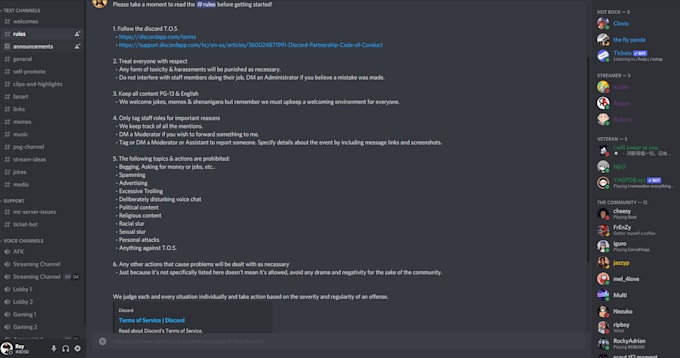 create a custom discord server