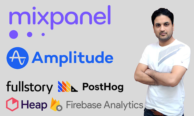 set up mixpanel amplitude or posthog on your website or app