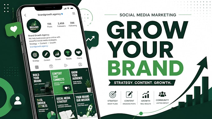 be your social media manager on a monthly basis for facebook and instagram