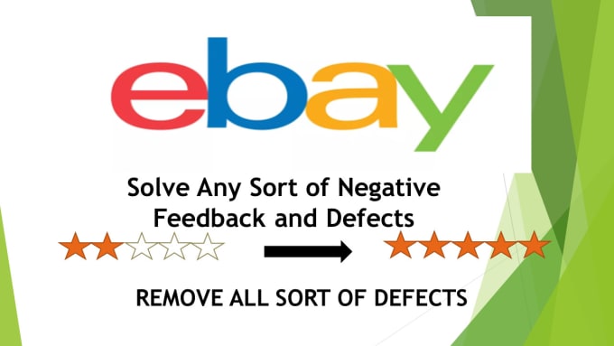 Hire a freelancer to solve your ebay feedback and account related issues