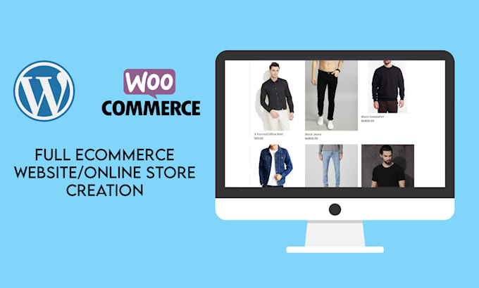 create an ecommerce website online store for your business
