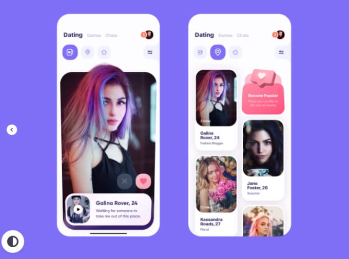 Build dating app, dating website, social media app, chat app by Rahjanmor