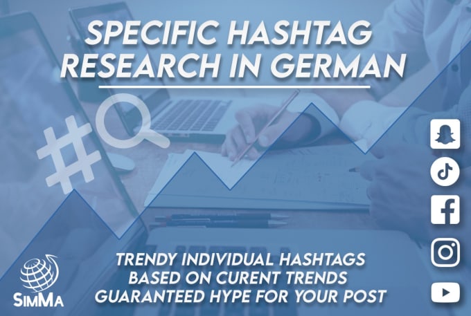 Hire a freelancer to do a specific hashtag research in german