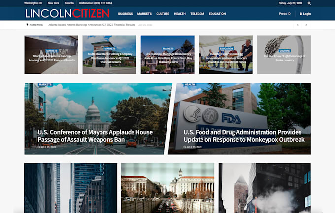 publish news on lincoln citizen