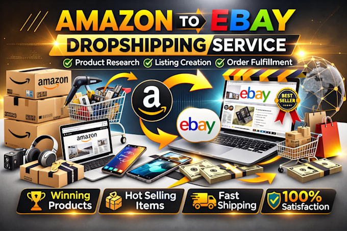 do amazon to ebay dropshipping top listing