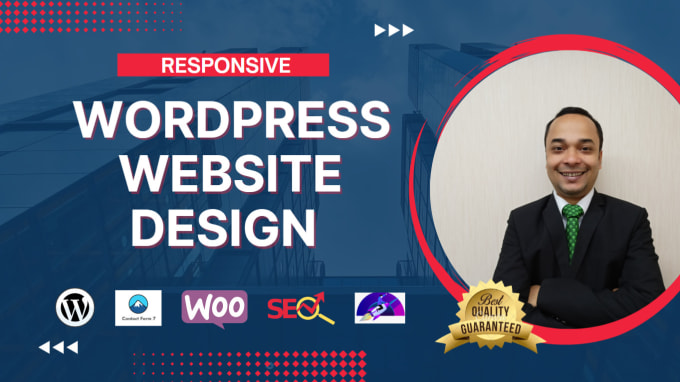 create responsive wordpress website or redesign website