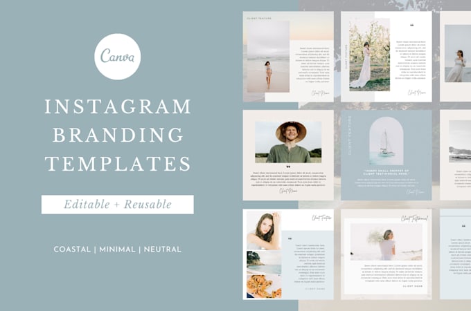 design canva instagram story and post templates