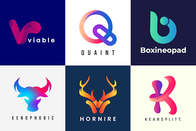 design outstanding, timeless, and modern gradient logo and app icon