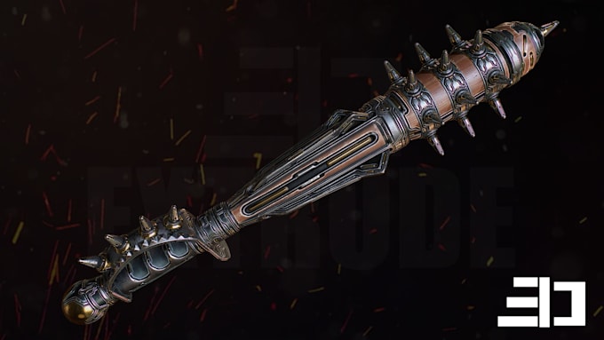 3d model for your game for ue4 or unity