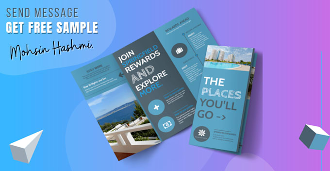 create unique brochure pamphlets for your business
