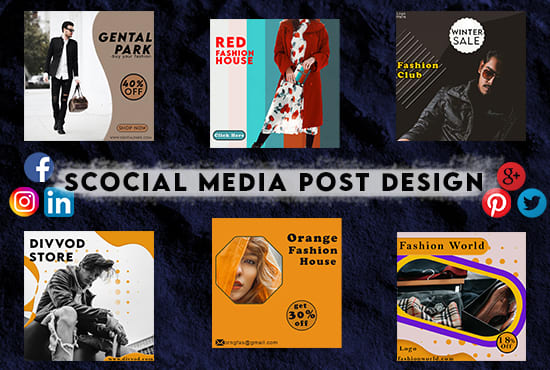 attractive social media post design