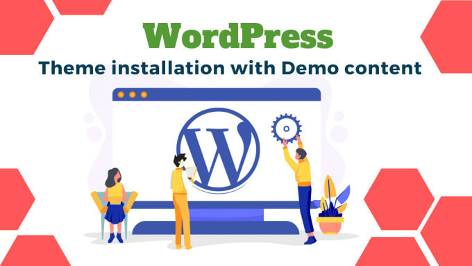 install wordpress and customize wordpress website