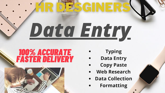 do data entry, copy paste, web research, excel data entry