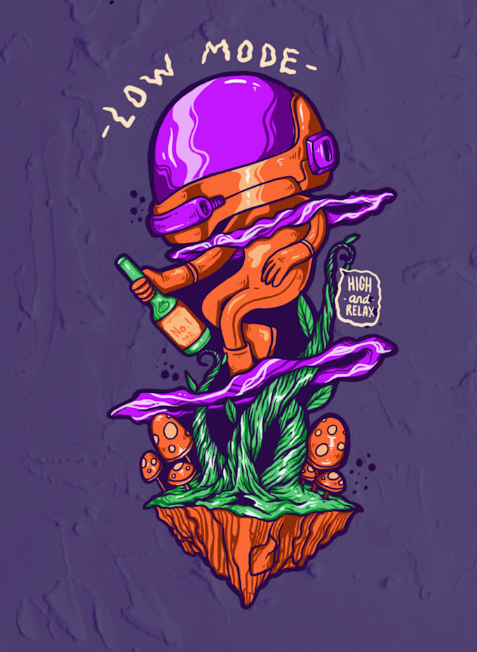 Create illustration street wear design by Kandang999 Fiverr