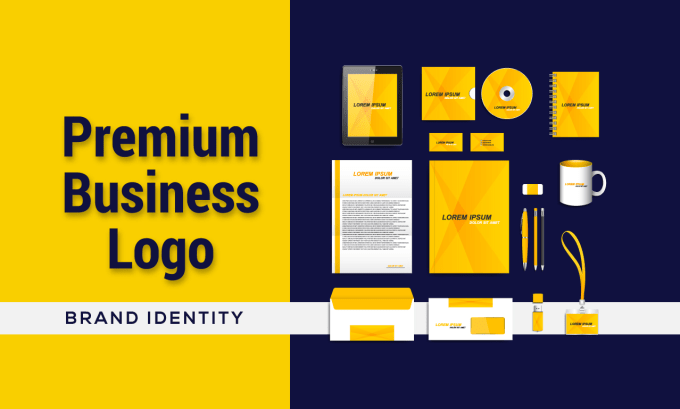 do premium business logo design with brand identity