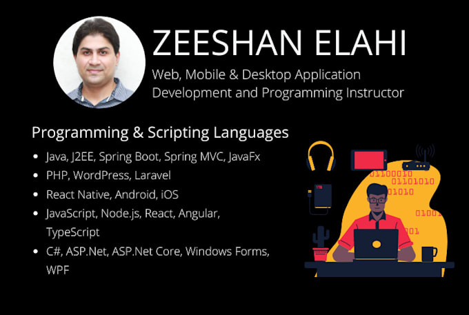 help you learn any programming language and framework
