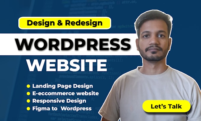 fix wordpress errors, redesign pages, and maintain your wordpress website