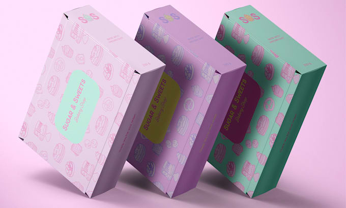 create an attractive product packaging or label