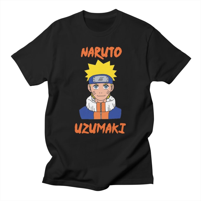 Create a naruto uzumaki tshirt design by Simontesfai22 | Fiverr