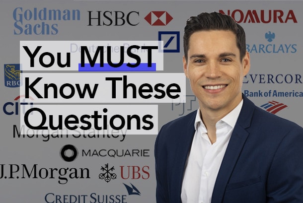 I will prep you for an investment banking interview or internship