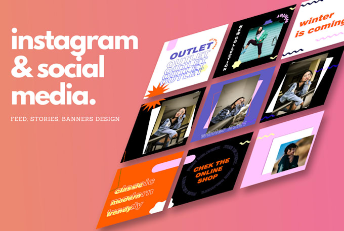 Design Instagram Feed Facebook Posts And Stories By Julieta Fiverr