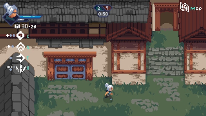 do pixel art scenery for you