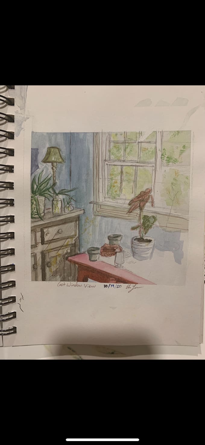 Custom building ink drawings by Elauderd | Fiverr