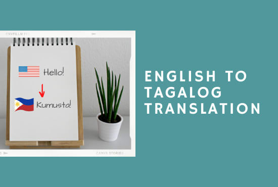 translate and localize english to tagalog